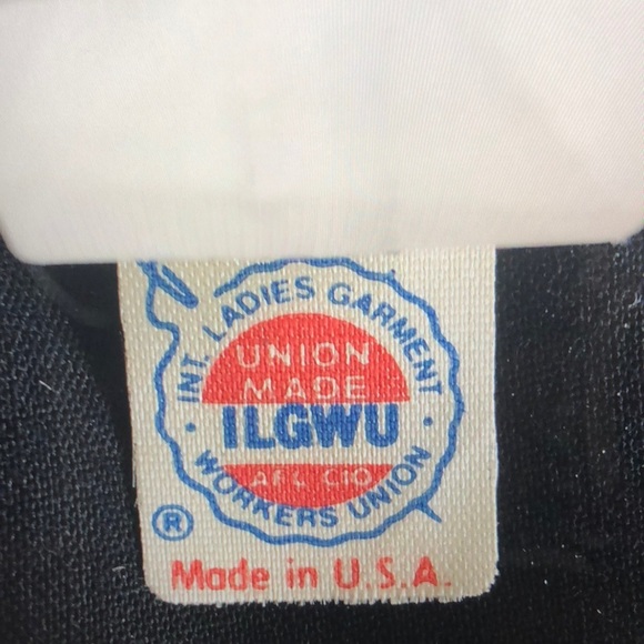 VTG WOMEN'S MARY ANN RESTIVO DRESS BLACK SZ 8 WOOL - Picture 10 of 10